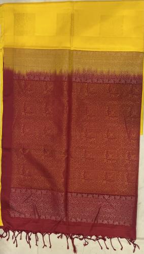 SOFT SILK SAREE WITH BLOUSE